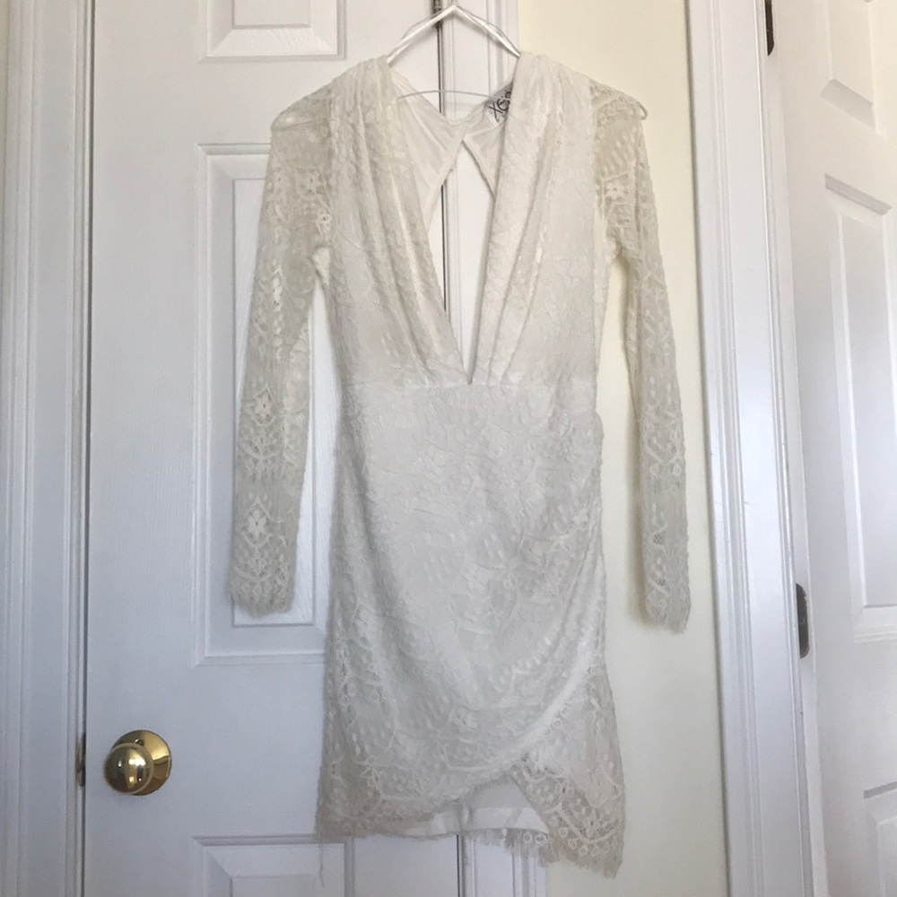 White Lace Dress Xenia Boutique